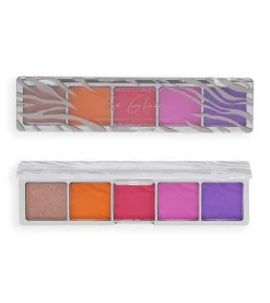 Paleta de sombras Glam - So Glam Zebra Brights>Revolution Pro Hot