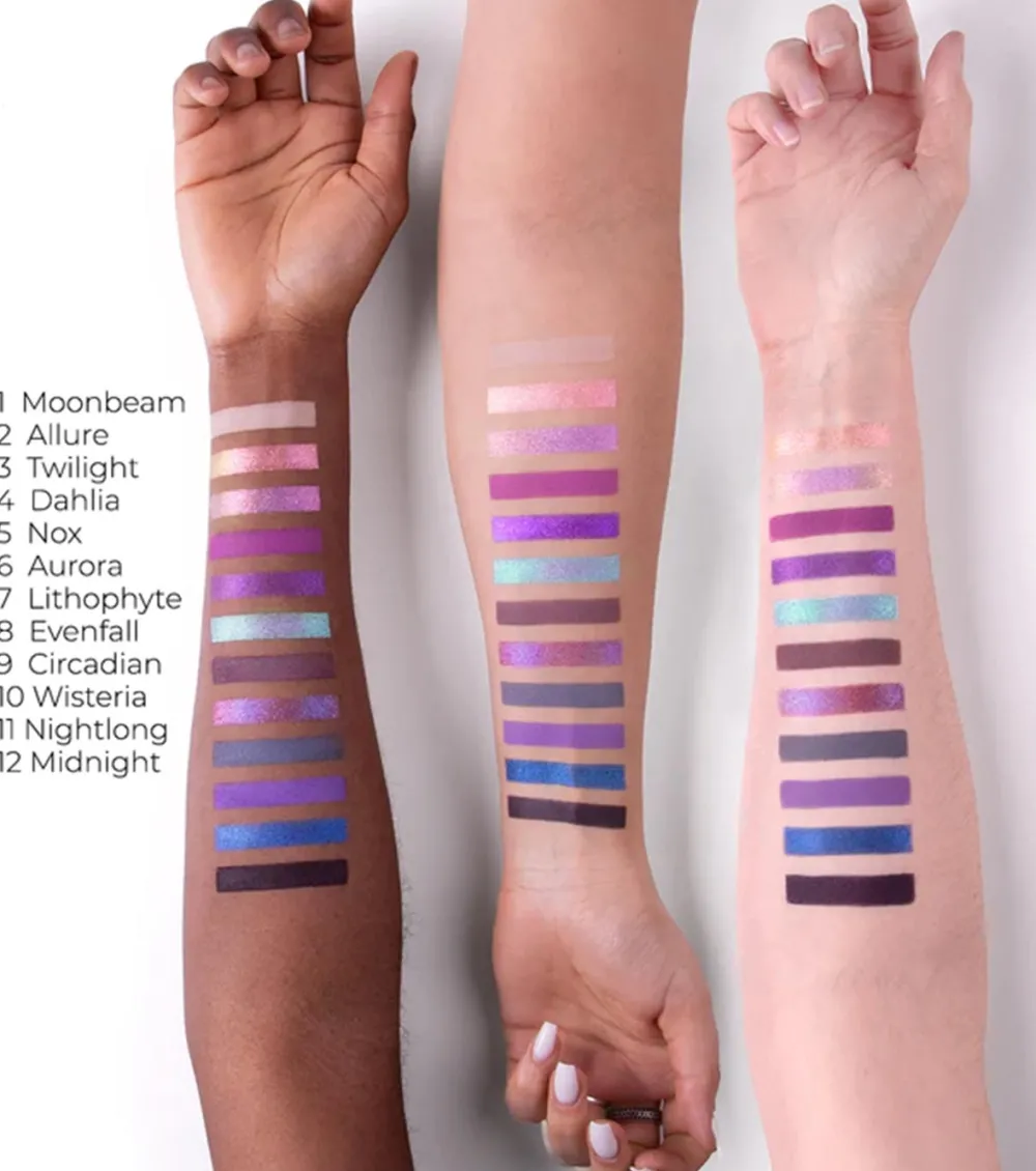 Paleta de sombras MAGNETIC™ Pressed Powder Palette - Nightflower>Lethal Cosmetics New