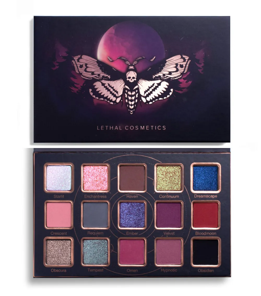 Paleta de sombras Midnight Serenade Palette>Lethal Cosmetics Sale
