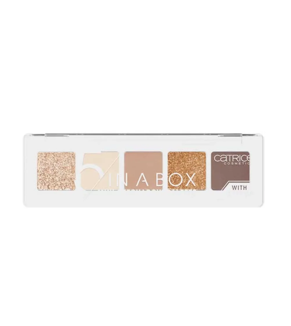 Paleta de sombras mini 5 In a Box - 010: Golden Nude Look>Catrice Best