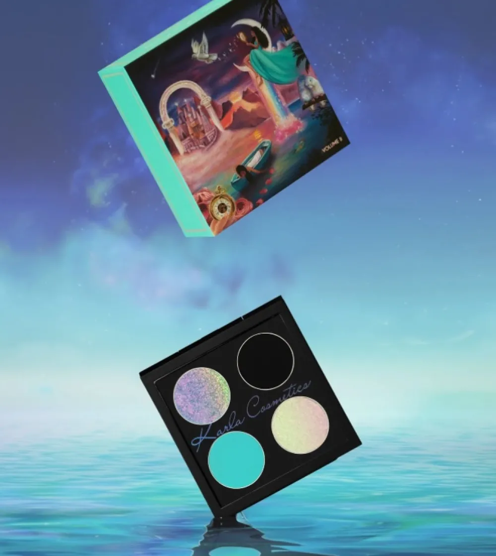 Paleta de sombras multicromo Sleepy head>Karla Cosmetics Hot