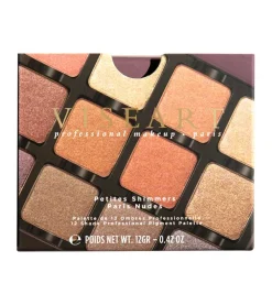 Paleta de sombras Petites Shimmers - Paris Nudes>Viseart