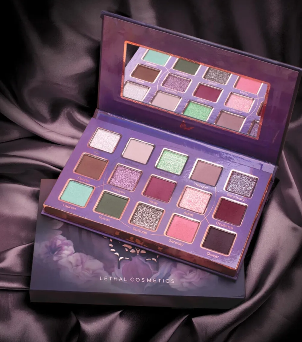 Paleta de sombras Pressed Powder Palette - Mellow Grove>Lethal Cosmetics