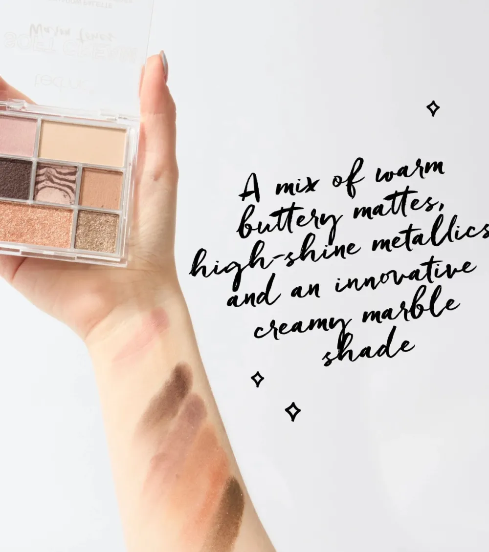 Paleta de sombras Soft Cream - Warm Tones>Technic Cosmetics Online