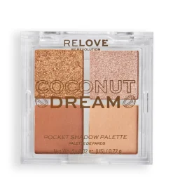 Paleta de sombras tamaño bolsillo - Coconut Dream>Revolution Relove New