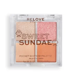 Paleta de sombras tamaño bolsillo - Sweet Sundae>Revolution Relove New