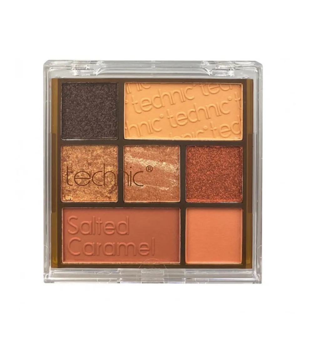 Paleta de sombras y pigmentos prensados - Salted Caramel>Technic Cosmetics Outlet
