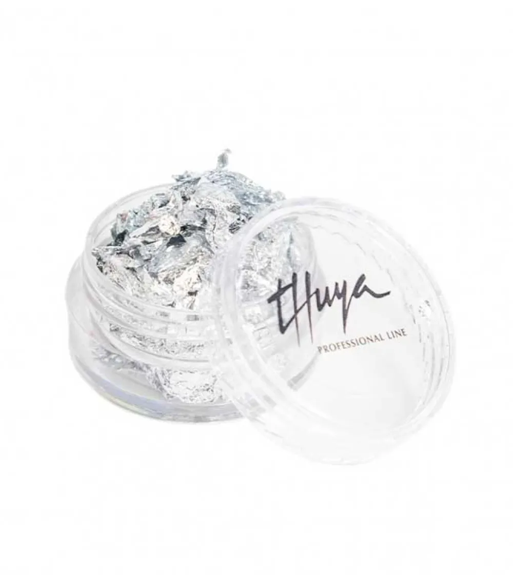 Pan de oro para decoración de uñas - Plata>Thuya Hot