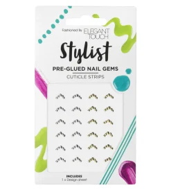 Pegatinas para uñas Pre-glued - Cuticle Strips>Elegant Touch Online