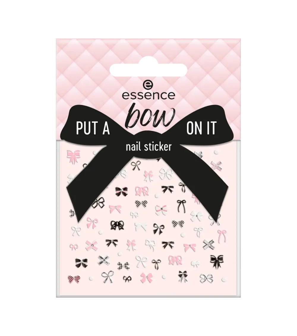 Pegatinas para uñas Put a Bow On It>essence Hot