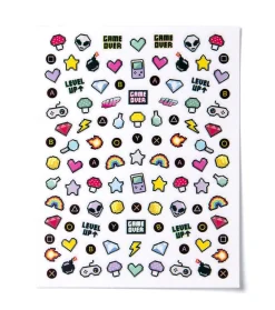 Pegatinas para uñas 2UP Nail Stickers>Lethal Cosmetics New