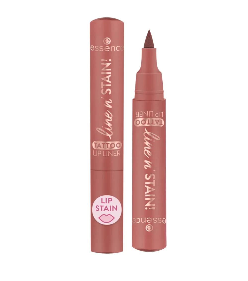 Perfilador de labios Line n' Stain Tattoo - 02: Must Have Brown>essence Online