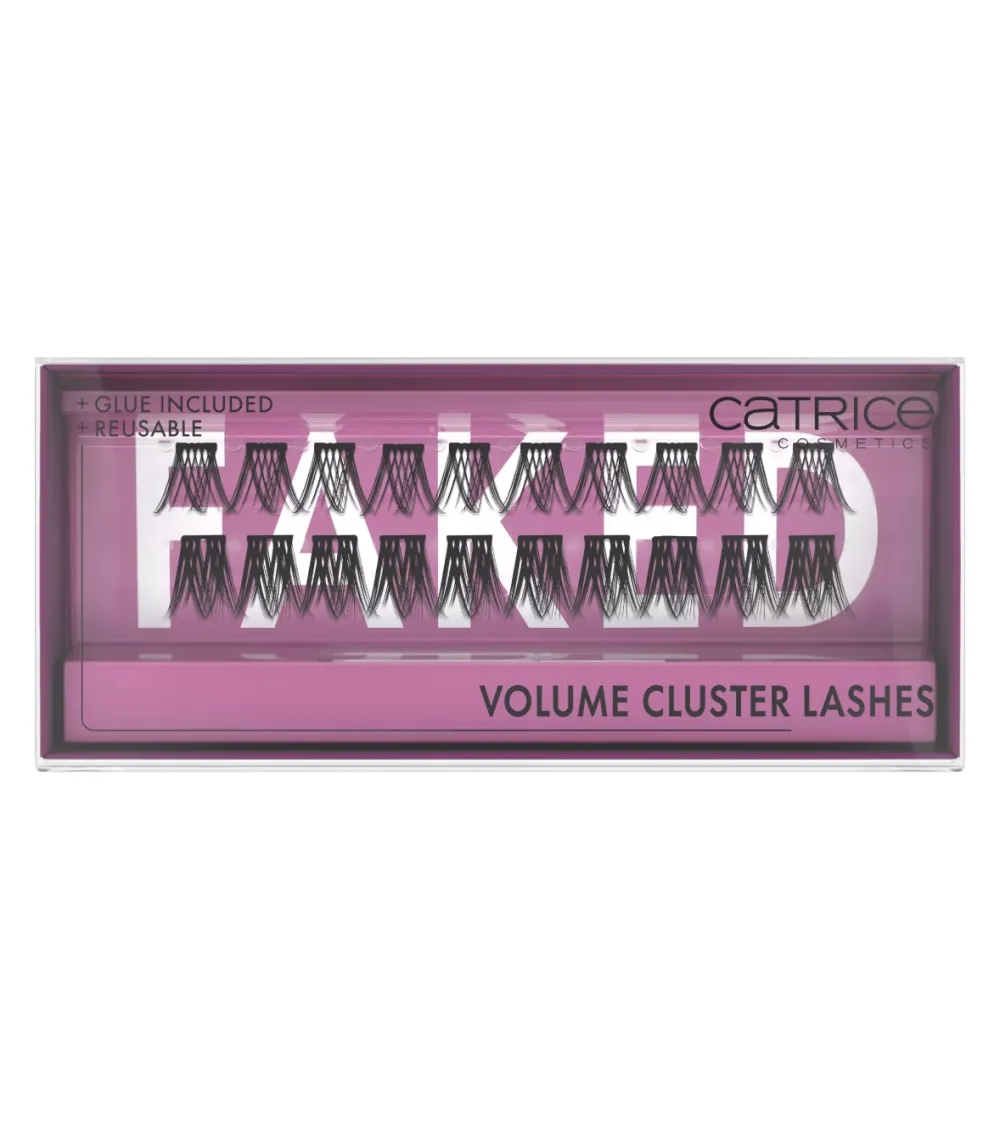 Pestañas postizas Faked - Volumen Cluster>Catrice Outlet