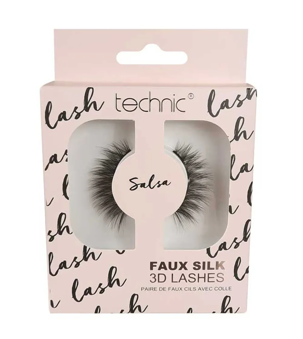 Pestañas postizas Faux Silk Lashes - Salsa>Technic Cosmetics New