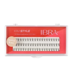 Pestañas postizas individuales Kim Style 0.07 C - 8mm>Ibra Hot