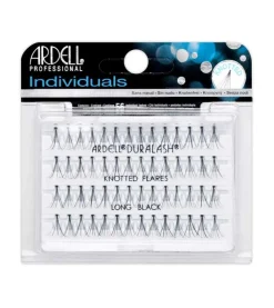 Pestañas postizas Individuales Duralash - Knotted Flares: Long Black>Ardell New