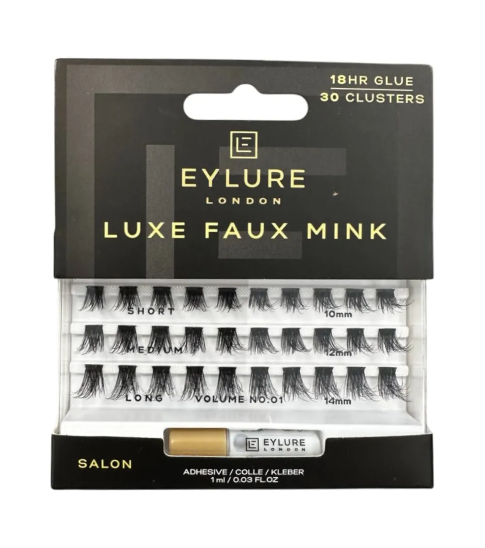 Pestañas postizas individuales Luxe Faux Mink - Salon>Eylure Clearance