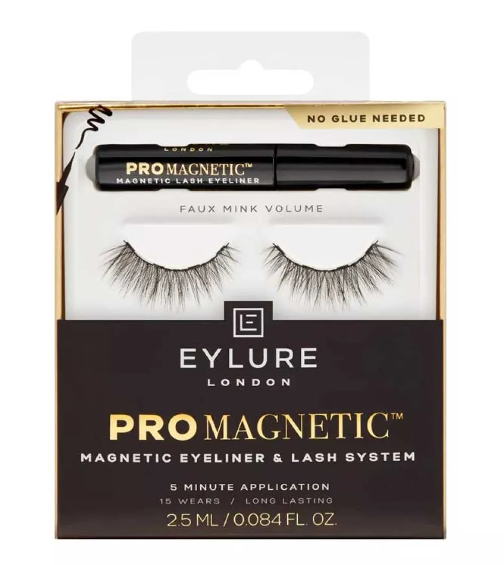 Pestañas postizas magnéticas con eyeliner Pro Magnetic - Faux Mink Volume>Eylure Clearance