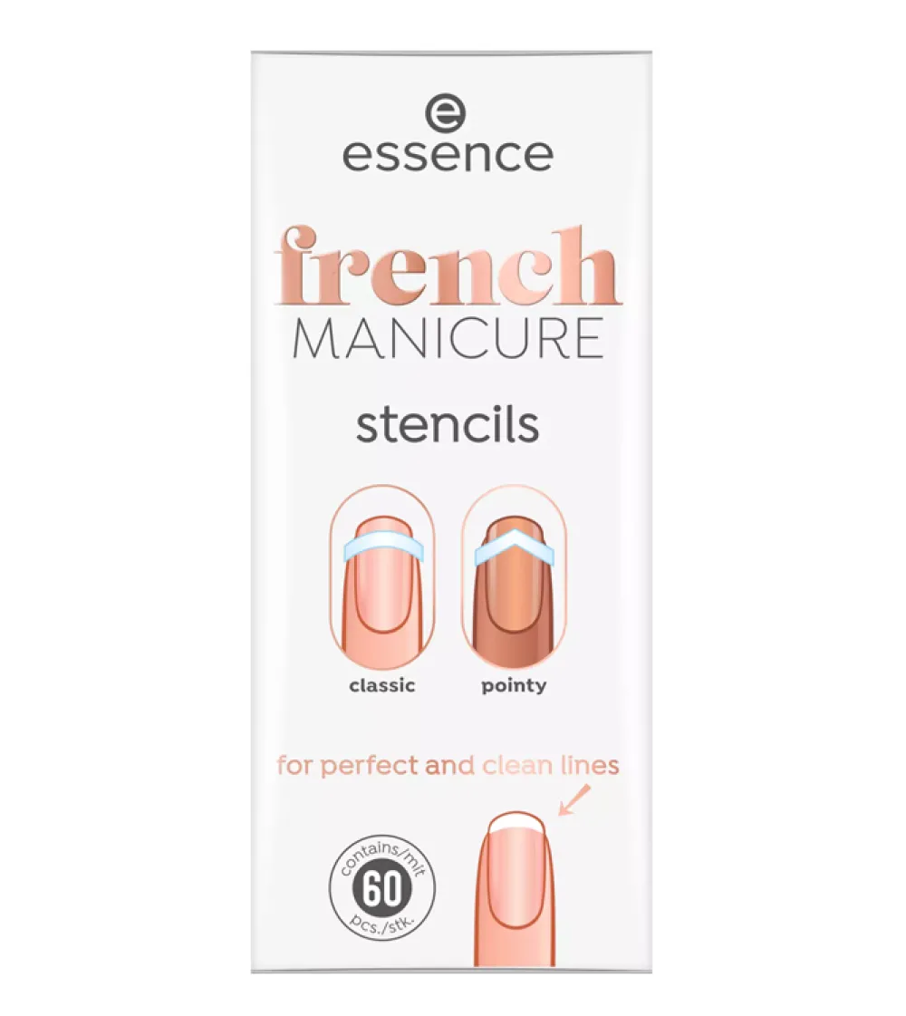 Plantillas para uñas French Manicure>essence Hot