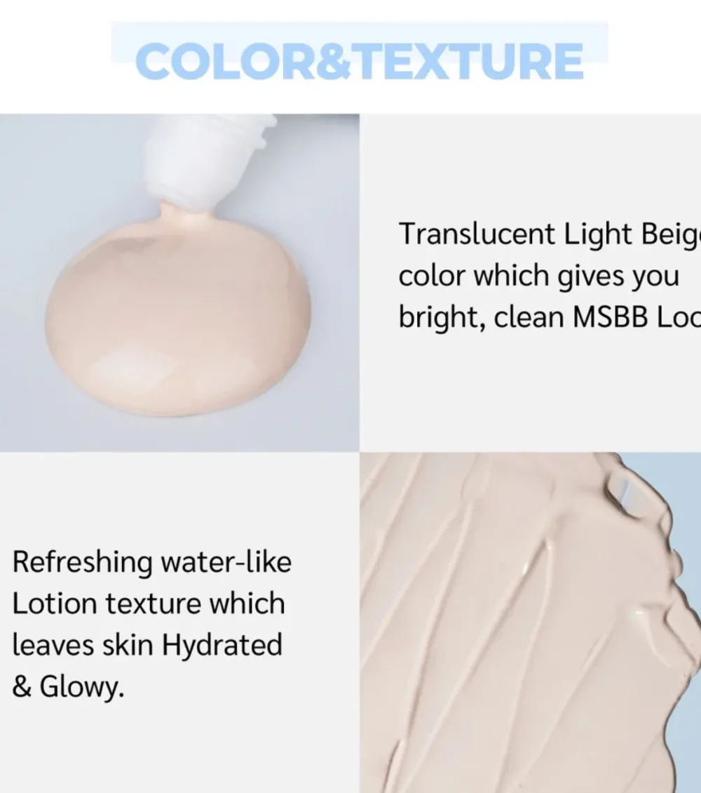 Protector solar con color No.1 Pure Glass Clean Tone Up SPF 50+ PA++++>Numbuzin Online