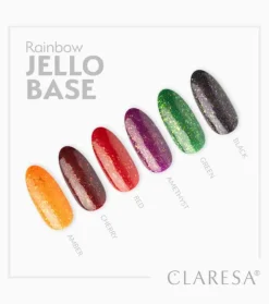 *Rainbow Jello Base* - Esmalte de uñas semipermanente - Green><noscript><img width=