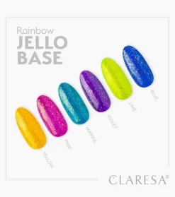 *Rainbow Jello Base* - Esmalte de uñas semipermanente - Marine>Claresa Best