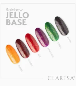 *Rainbow Jello Base* - Esmalte de uñas semipermanente - Amber><noscript><img width=