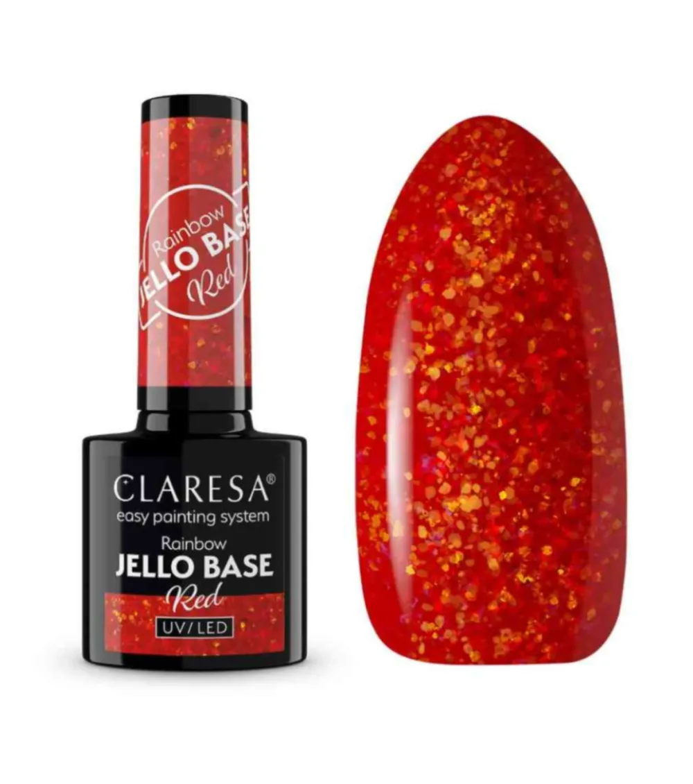 *Rainbow Jello Base* - Esmalte de uñas semipermanente - Red>Claresa Clearance