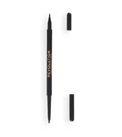 Revolution - Delineador de ojos Felt & Kohl Precision Dual Liner - Green>Makeup Revolution New