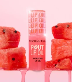 Revolution - Aceite labial Pout Lip - Watermelon Pink><noscript><img width=