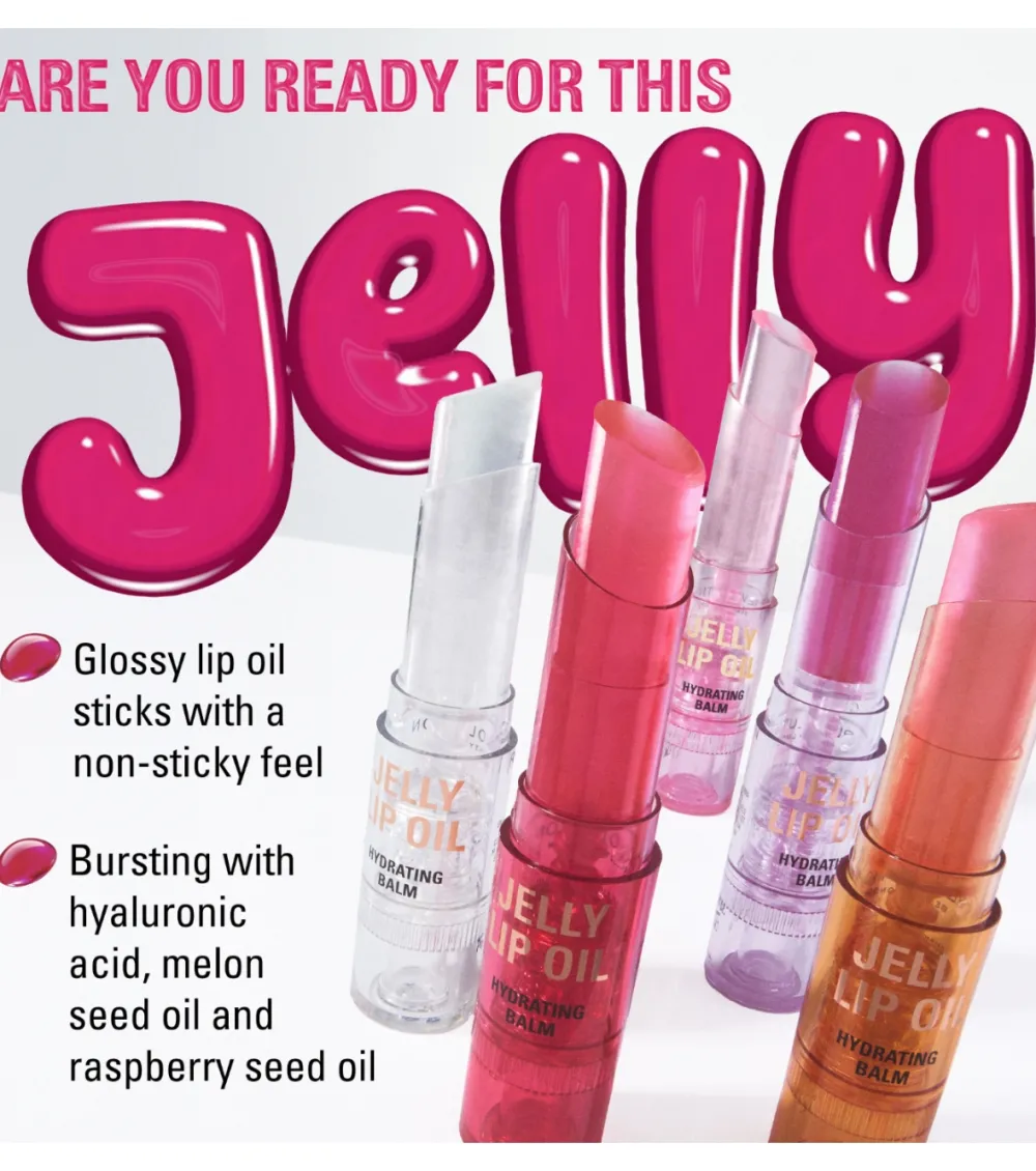Revolution - Aceite labial en barra Jelly - Candy Ice Pink>Makeup Revolution Clearance