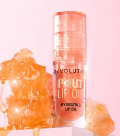 Revolution - Aceite labial Pout Lip - Honey Shimmer><noscript><img width=