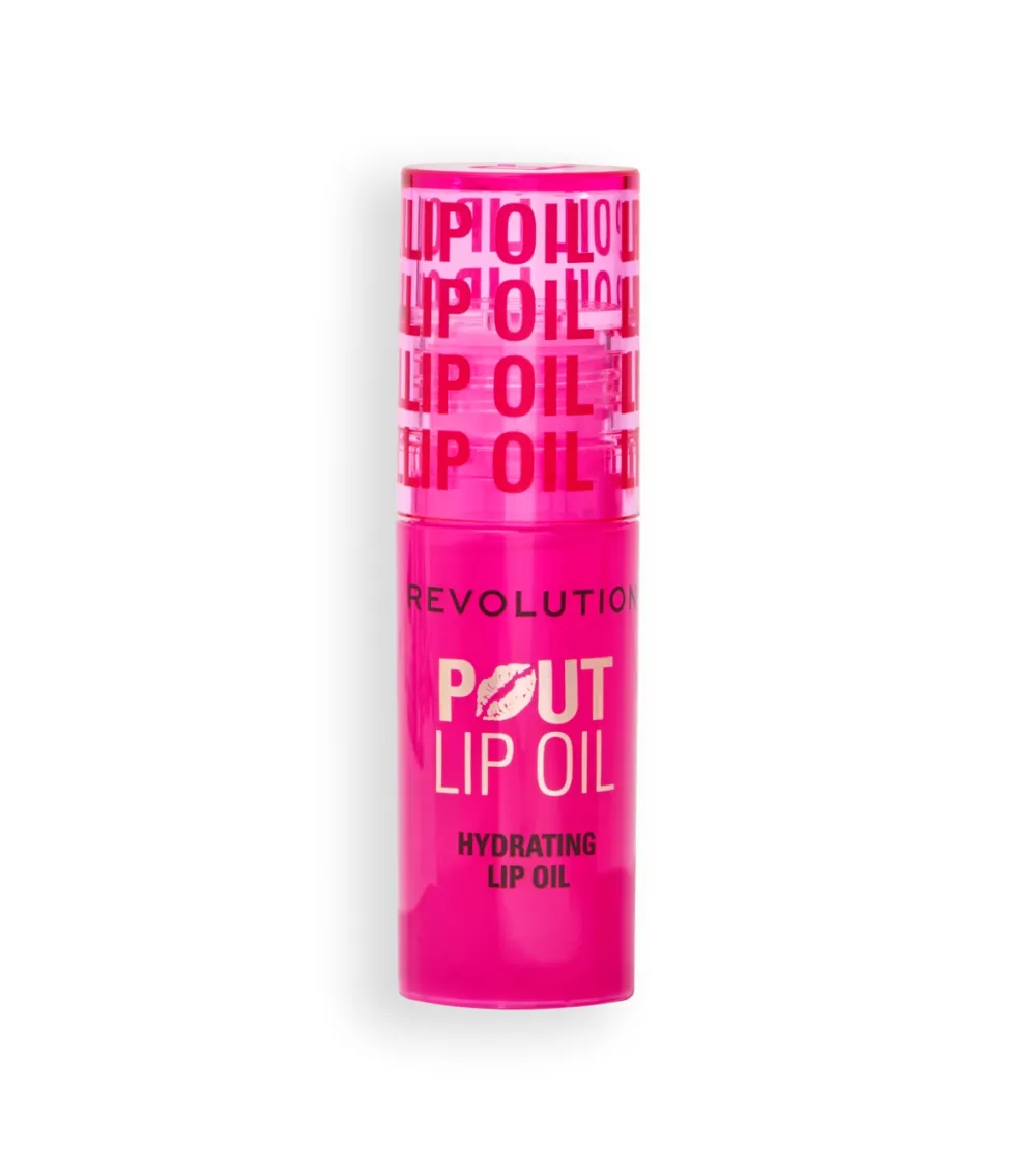 Revolution - Aceite labial Pout Lip - Raspberry Pink>Makeup Revolution Hot