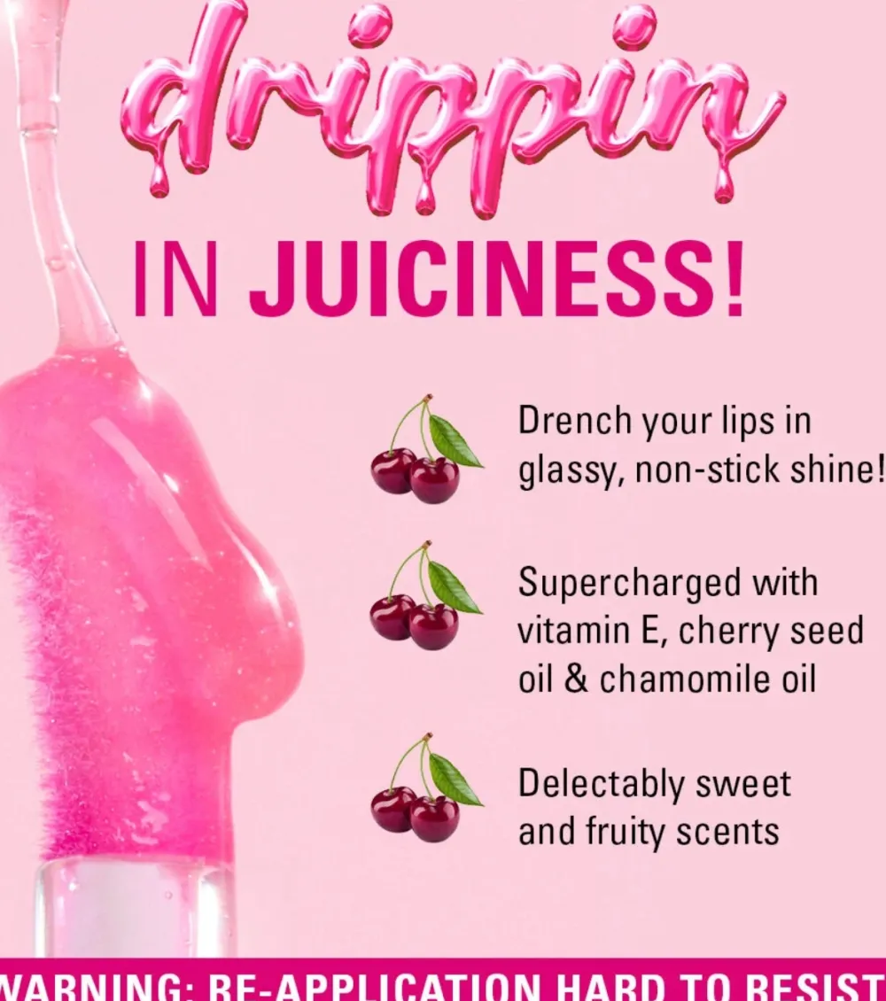 Revolution - Aceite labial Pout Lip - Raspberry Pink>Makeup Revolution Hot