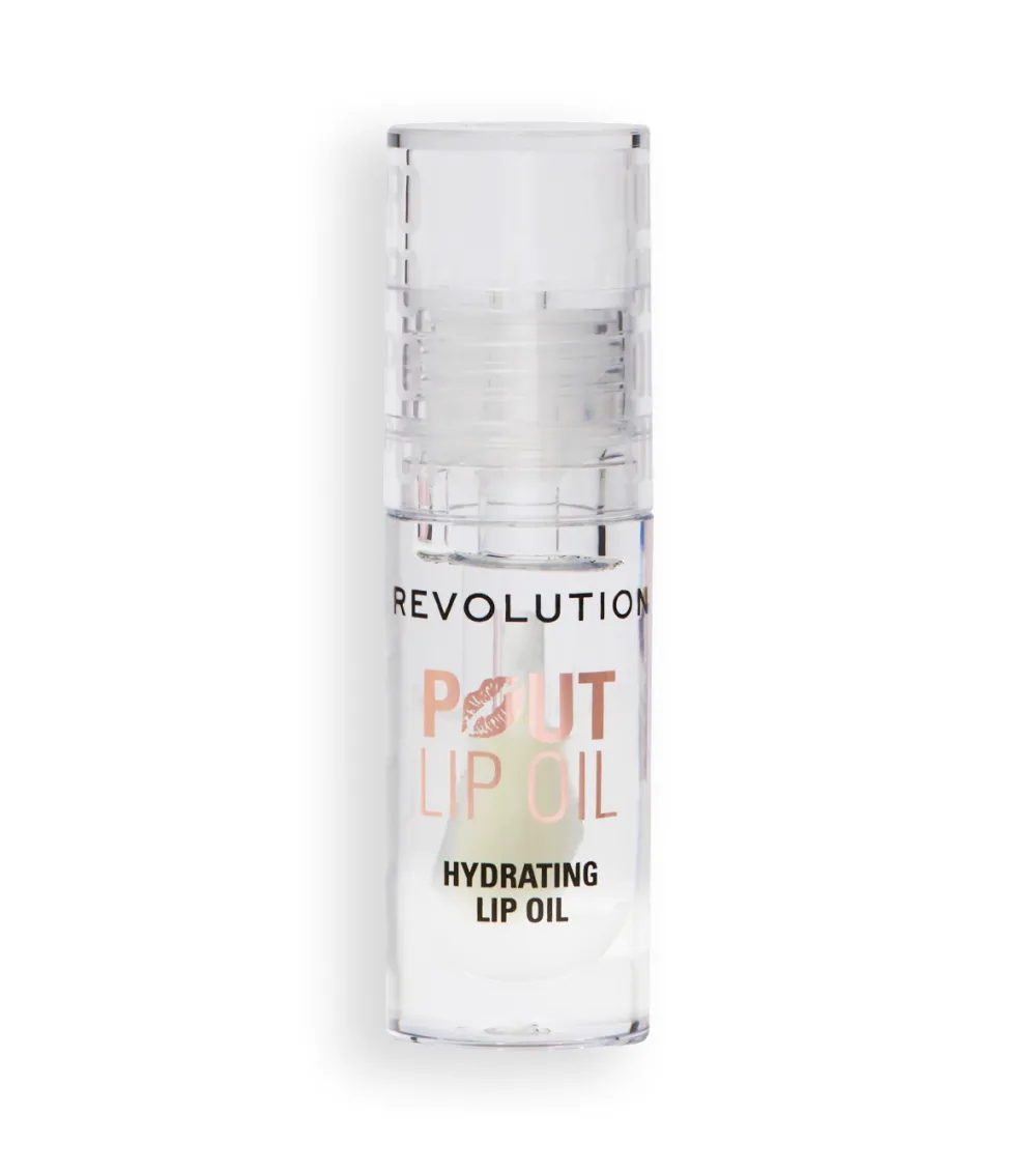 Revolution - Aceite labial Pout Lip - Lychee Clear>Makeup Revolution Hot