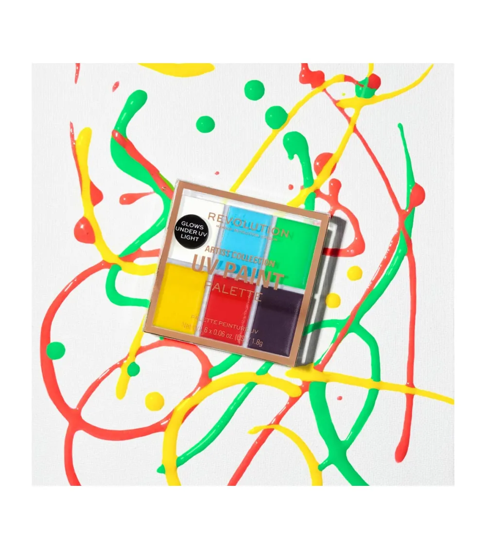 Revolution - *Artist Collection* - Paleta de aquacolores ultravioleta UV Paint>Makeup Revolution Discount