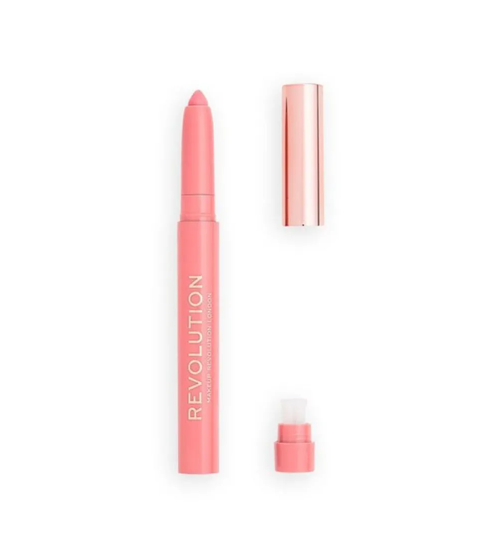 Revolution - Barra de labios Velvet Kiss Lip Crayon - Cupcake>Makeup Revolution Discount
