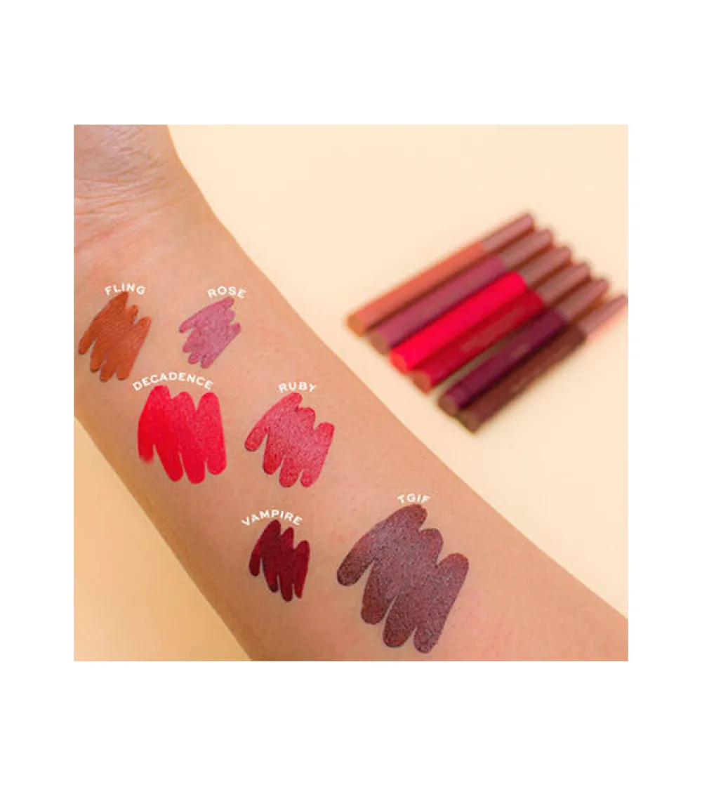 Revolution - Barra de labios Velvet Kiss Lip Crayon - Decadence>Makeup Revolution Outlet
