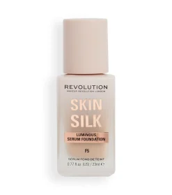 Revolution - Base de maquillaje Skin Silk Serum Foundation - F5>Makeup Revolution Online