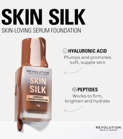 Revolution - Base de maquillaje Skin Silk Serum Foundation - F3><noscript><img width=