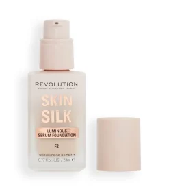 Revolution - Base de maquillaje Skin Silk Serum Foundation - F2>Makeup Revolution Clearance