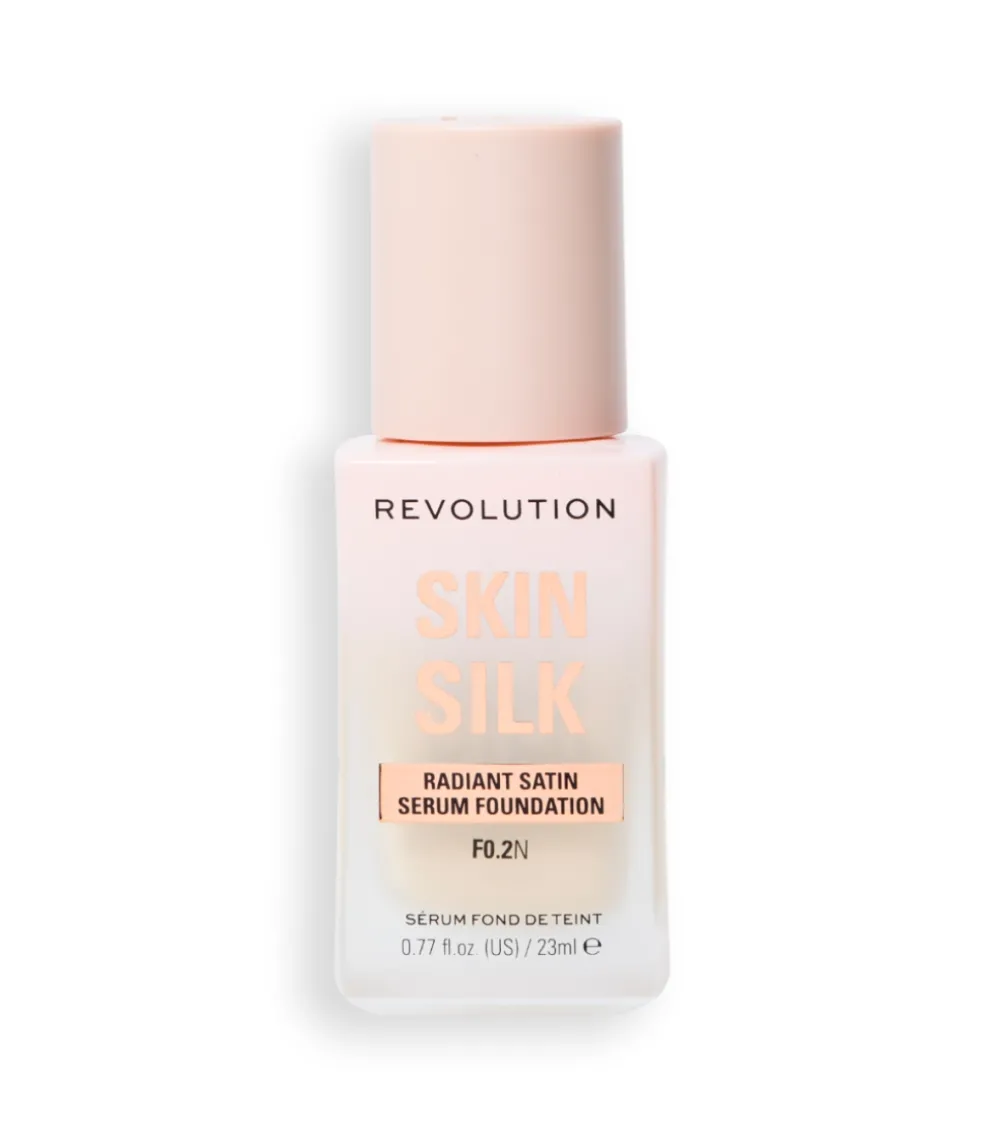 Revolution - Base de maquillaje Skin Silk Serum Foundation - F0.2>Makeup Revolution