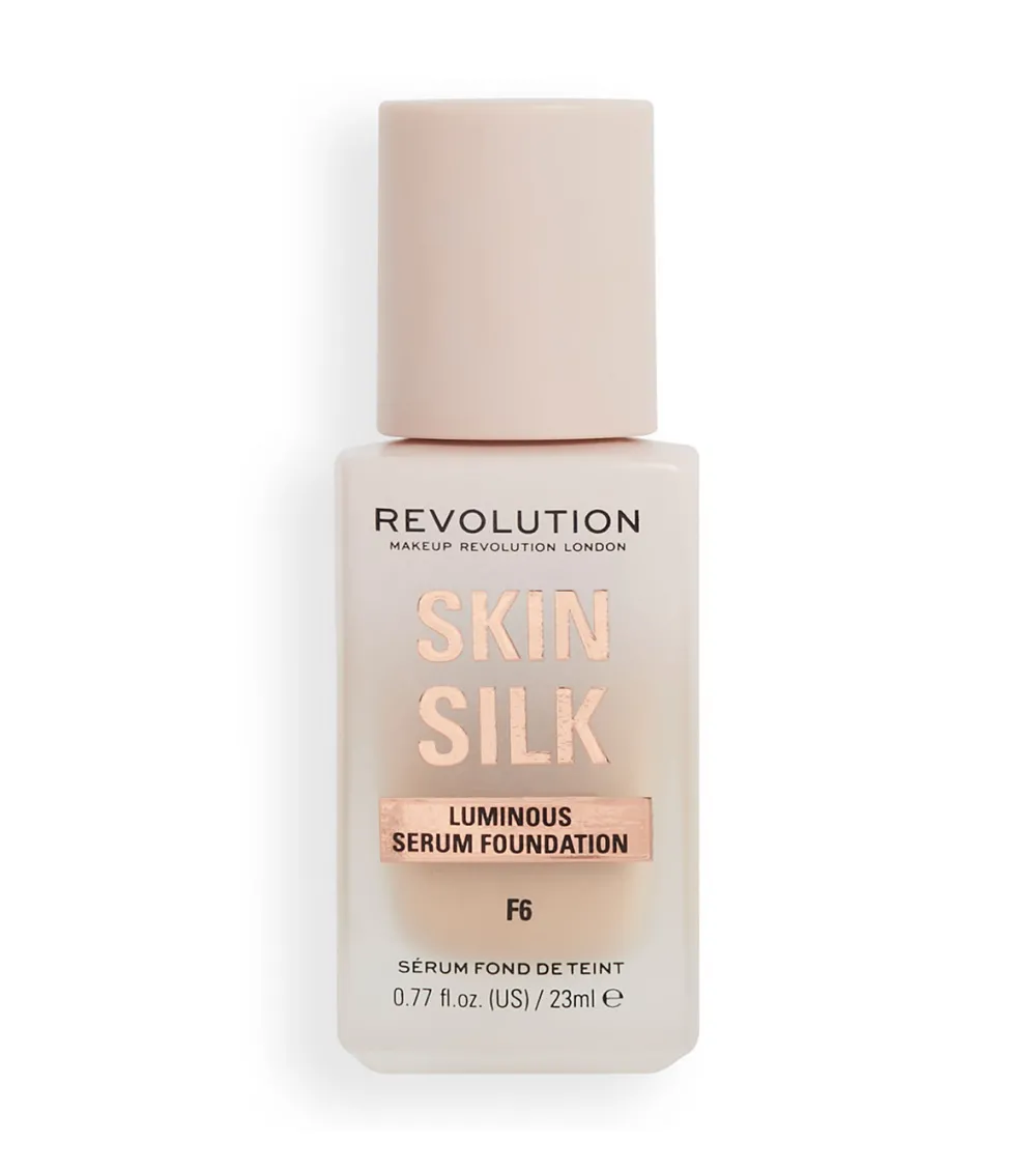 Revolution - Base de maquillaje Skin Silk Serum Foundation - F6>Makeup Revolution Clearance