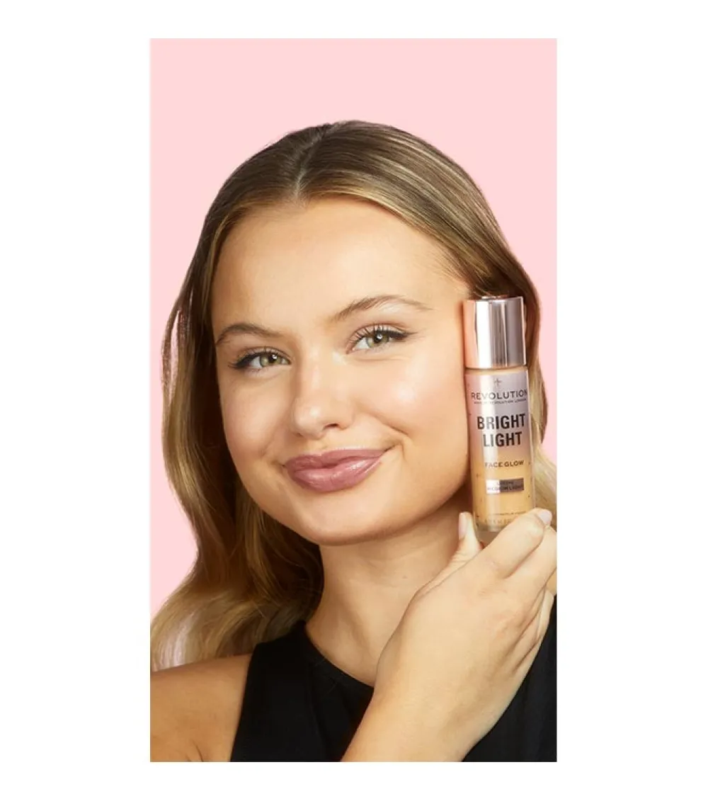 Revolution - Base multiusos Bright Light Face Glow - Lustre Medium Light>Makeup Revolution Discount