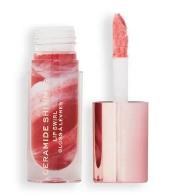 Revolution - Brillo de labios Ceramide Shimmer Lip Swirl - Out out red>Makeup Revolution Hot
