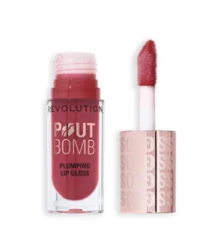 Revolution - Brillo de labios voluminizador Pout Bomb - Mauve Pink>Makeup Revolution New