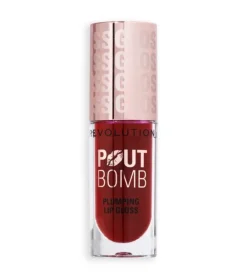 Revolution - Brillo de labios voluminizador Pout Bomb - Jelly Berry Mauve>Makeup Revolution Outlet
