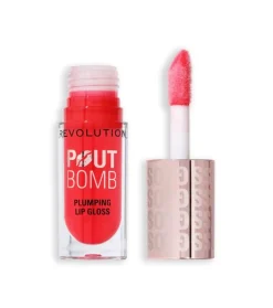 Revolution - Brillo de labios voluminizador Pout Bomb - Cherry Sheer Red>Makeup Revolution Discount