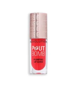 Revolution - Brillo de labios voluminizador Pout Bomb - Cherry Sheer Red>Makeup Revolution Discount