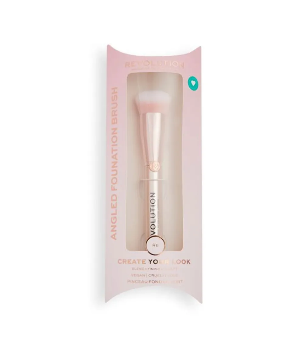 Revolution - Brocha Biselada para Base de Maquillaje Create - R8>Makeup Revolution Sale